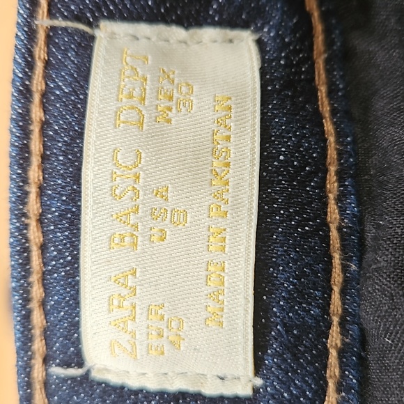 Zara Jean's Size 8 Dark Blue - Picture 6 of 6
